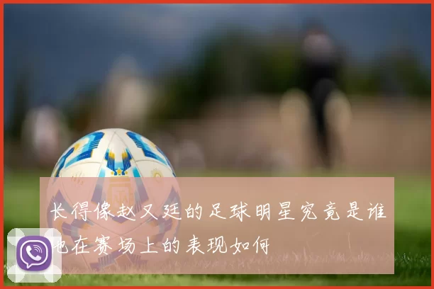 长得像赵又廷的足球明星究竟是谁他在赛场上的表现如何