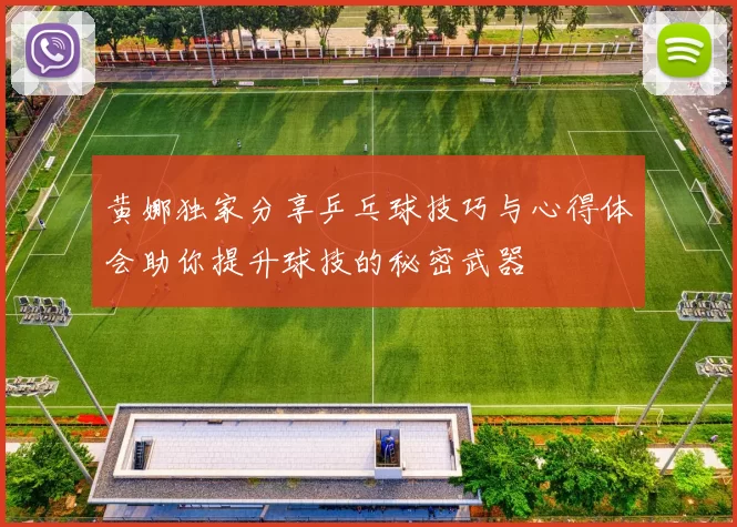 黄娜独家分享乒乓球技巧与心得体会助你提升球技的秘密武器